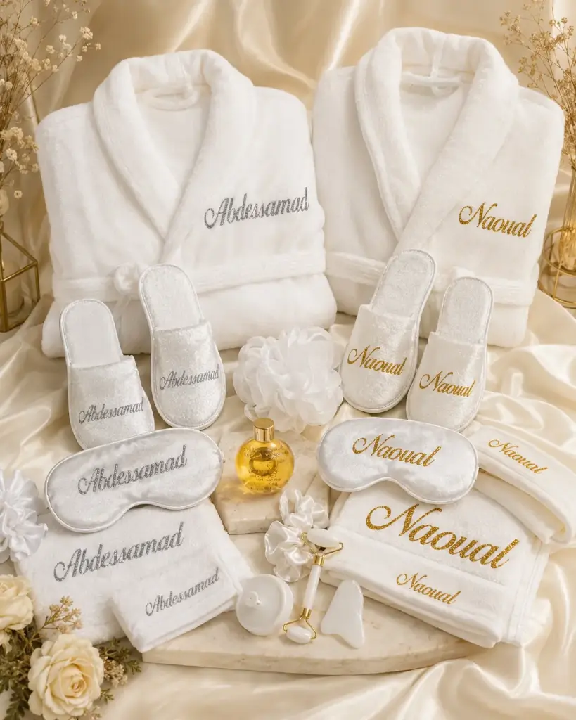Coffret Mariage avec Peignoir